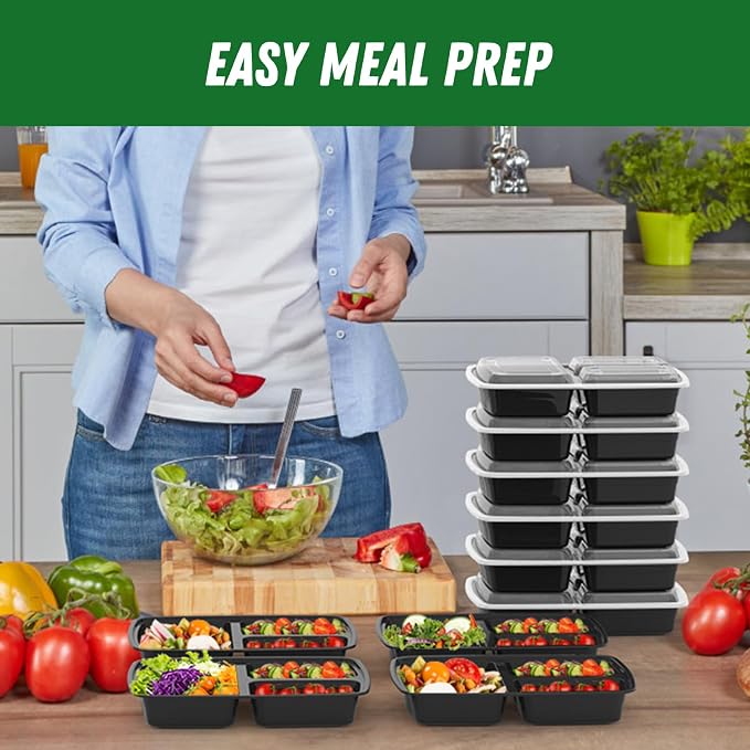 50 Pack 32 oz Meal Prep Containers Reusable - Image 6
