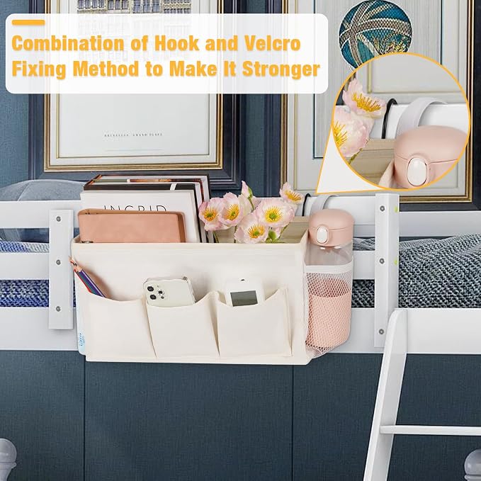 Bedside Caddy Storage Organizer - Image 2