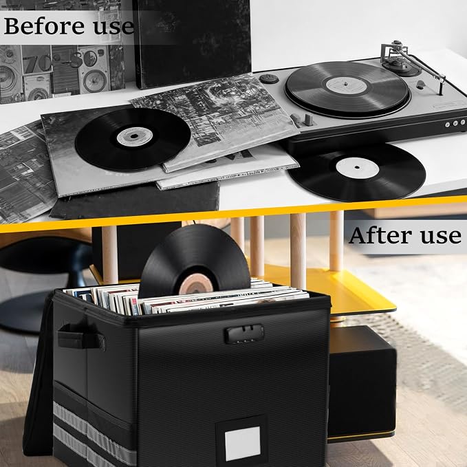 1/4 Pcs Vinyl Record Storage Box - Image 5