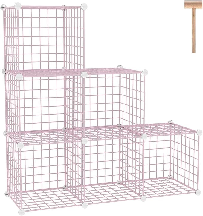 C&AHOME Wire Cube Storage, 6 by CAHOME