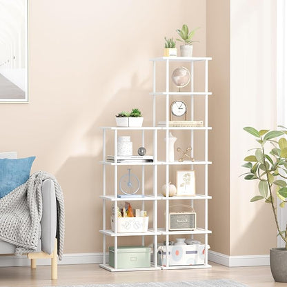 Bamboo Free Standing Shoe Rack Shelf Multi Tier Tall Wooden Stackable Shoes - Image 5