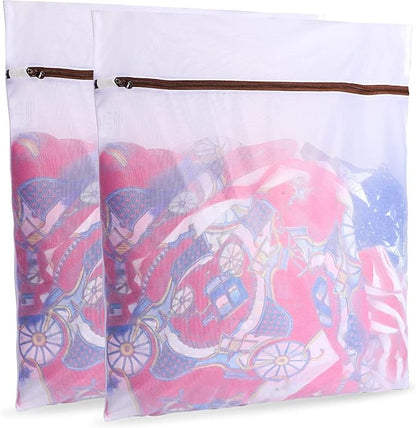 GOGOODA 2 Pack Extra Large Mesh Laundry Bags 24 x 31 in Fine Mesh Wash Bags | by GOGOODA