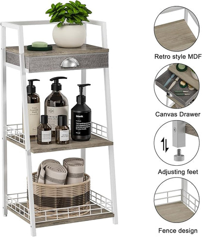 keomaisyto 3-Tier Small Bathroom Shelves - Image 7
