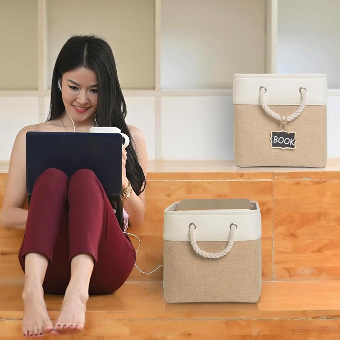 12x12 storage cube bins, Fabric Storage Cubes - Image 2