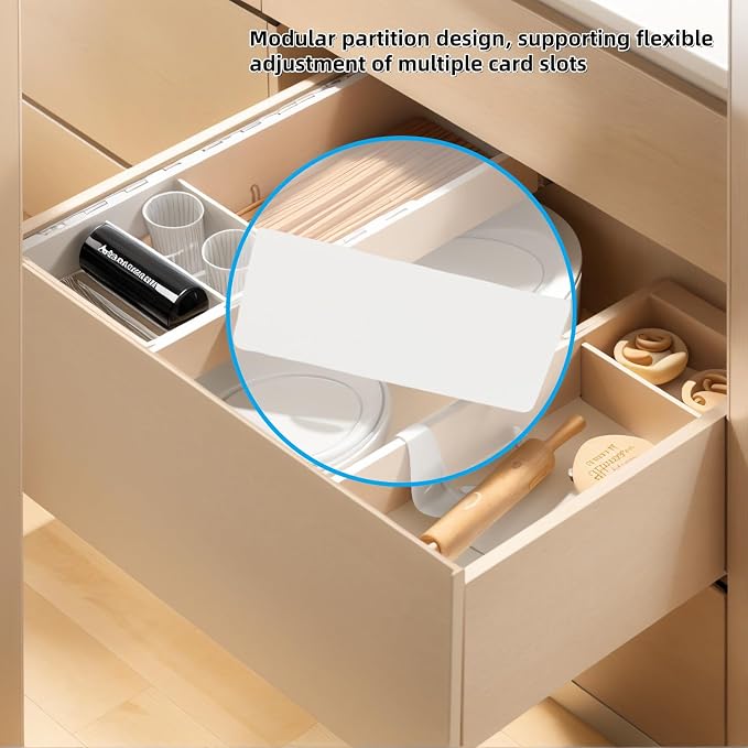 Deep Drawer Organizer, Expandable Storage Trays - Image 6