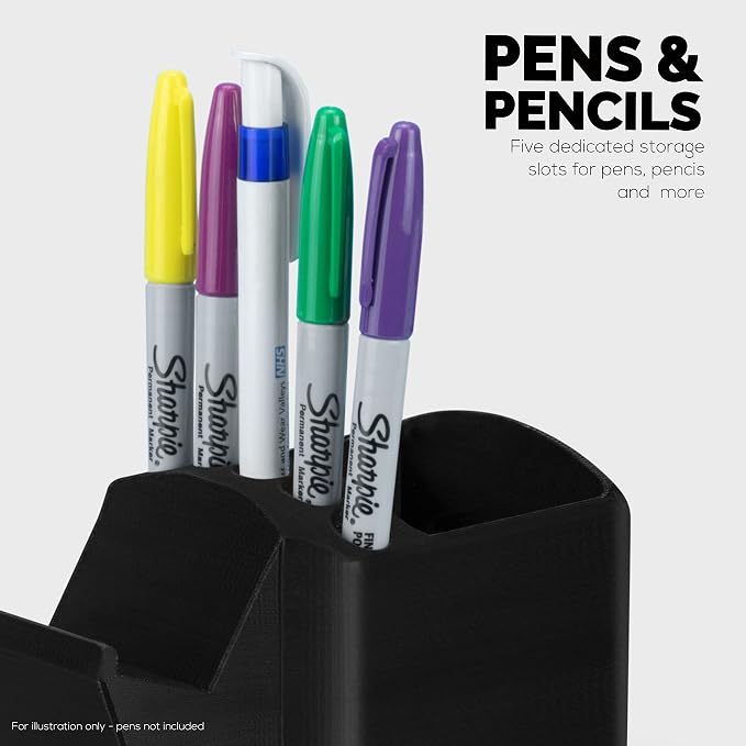 BRAINWAVZ Game Controller, TV Remote Control & Pens Pencils Stationery Storage - Image 6