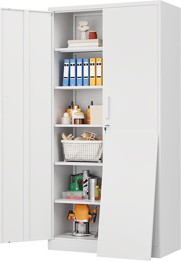 Wide & Deep Metal Storage Cabinet by SISESOL
