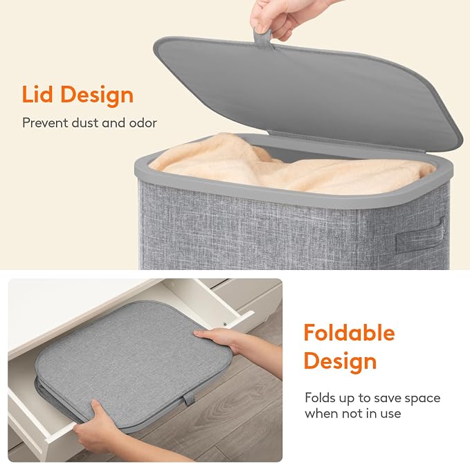 Lifewit 85L Plastic Laundry Basket - Image 7