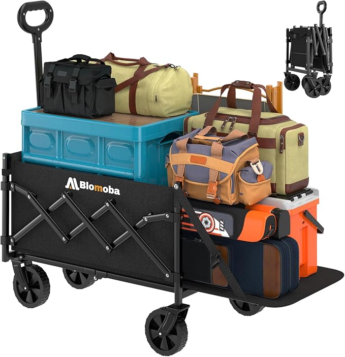 Blomoba 220 lbs Folding Wagon Cart by Blomoba