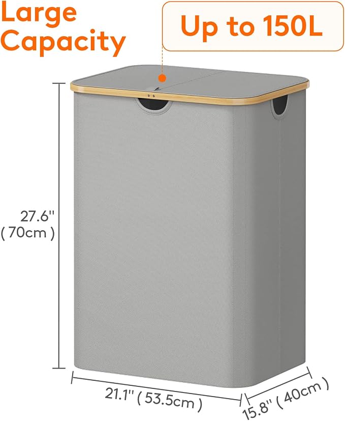 Lifewit 150L Laundry Basket - Image 3