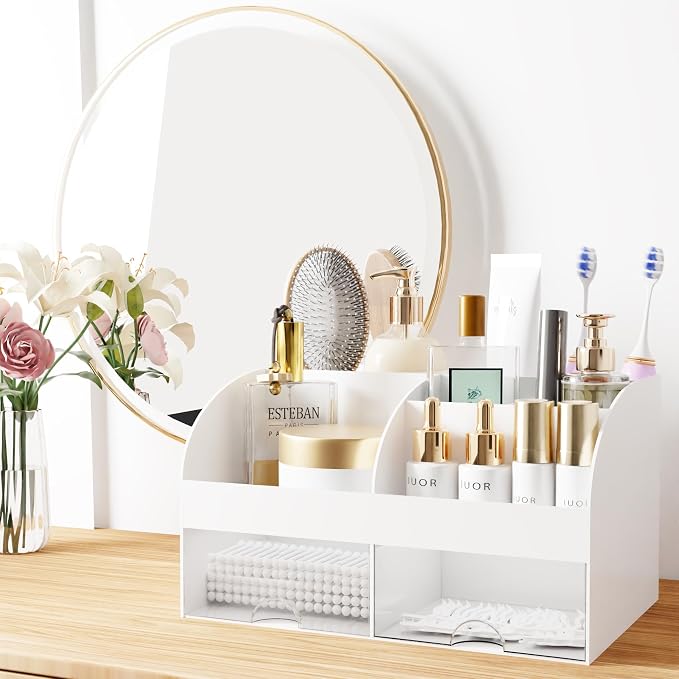 Makeup Organizer with Drawers, Cosmetic Storage - Image 3