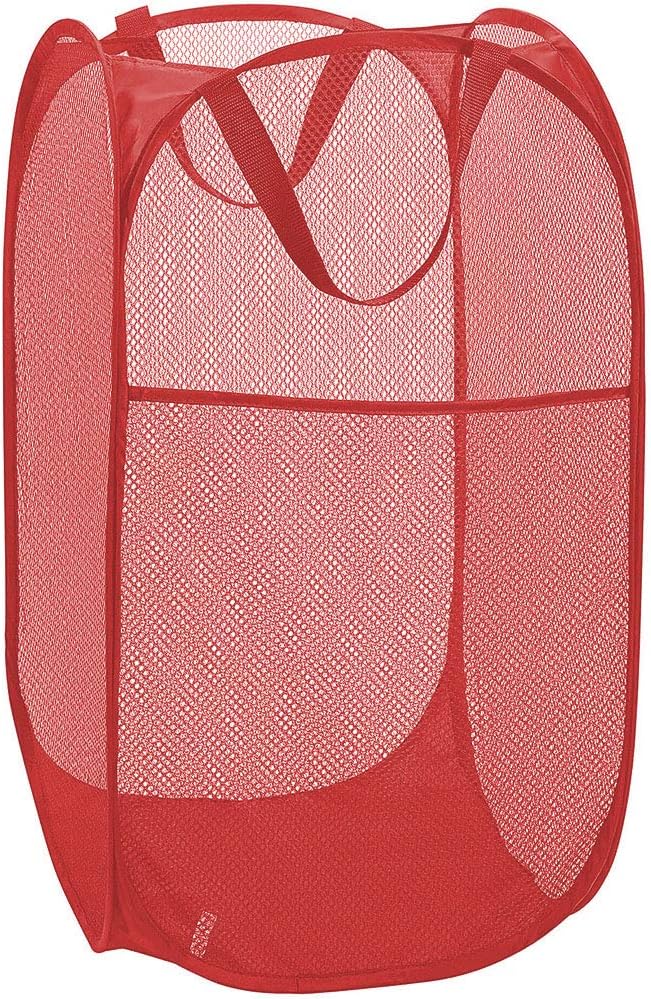 Larpur Popup Mesh Laundry Basket, Collapsible and Portable Clothes Washing by Larpur
