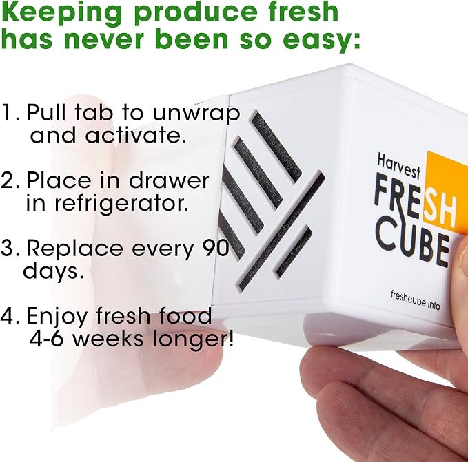 Produce Saver | Convert Ripening Ethylene gas to harmless vapor in fridge | - Image 5