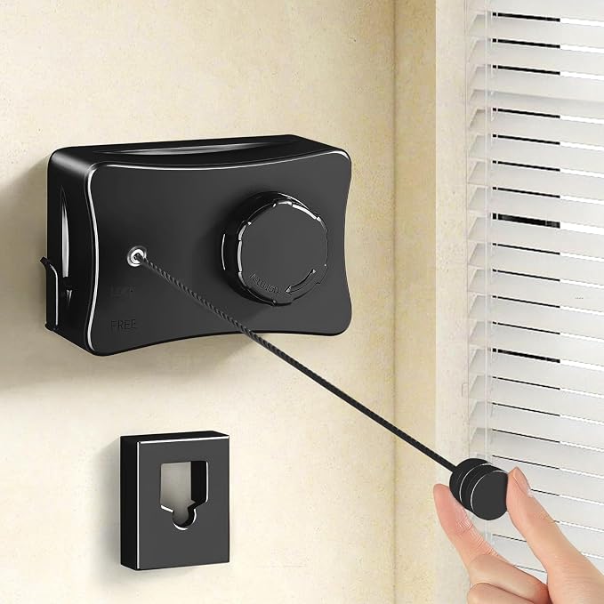 Retractable Outdoor Clothes Line, Heavy Duty Clothes Drying Laundry Line Wall by Unknown