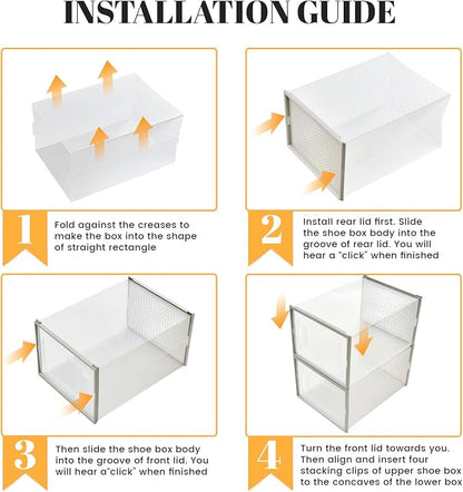 Shoe Boxes, Stack Without Toppling Modular storage boxes combine freely - Image 8