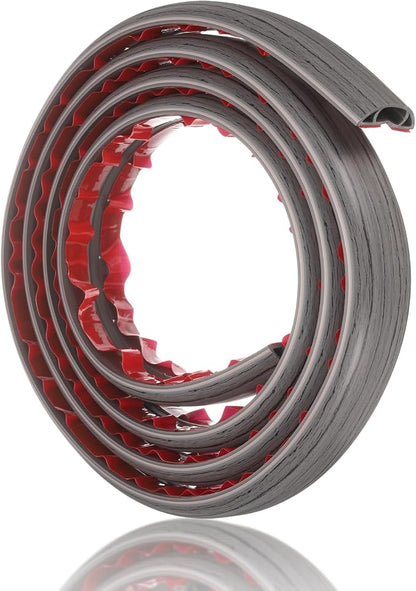 HARFINGTON 6ft Cord Cover Floor W0.6 x H0.33 Inner Channel PVC Hide Extension - Image 3