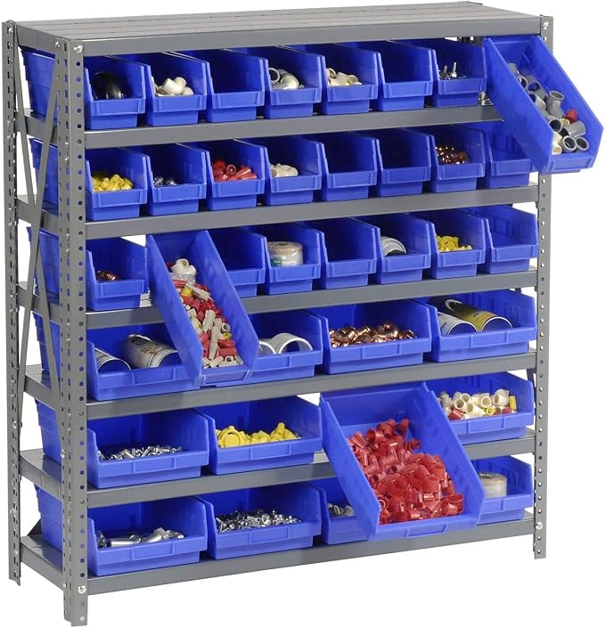 Global Industrial 7 Shelf Steel Shelving - Image 4