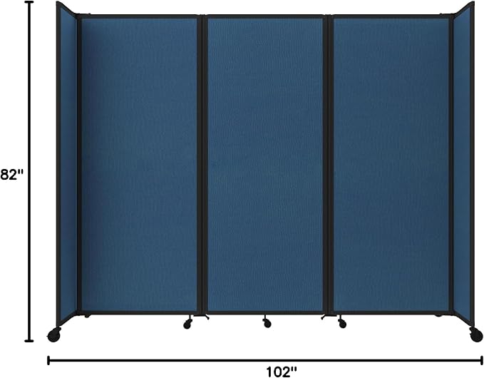 Versare Room Divider 360 Portable Wall Partition | Folding Panels | Large - Image 8