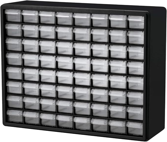 Akro-Mils 64-Drawer Plastic Drawer Storage Cabinet by Akro-Mils