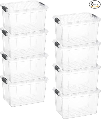Superio Clear Storage Bins by Superio