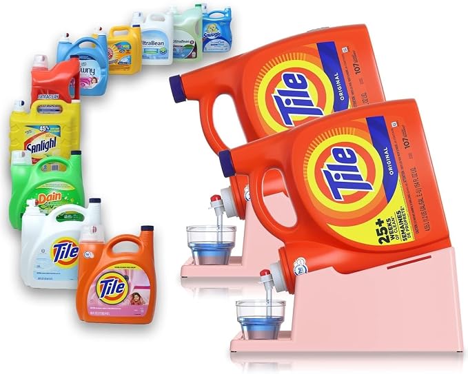 TidyFriend Laundry Detergent Holder Stand Organizer by Skywin