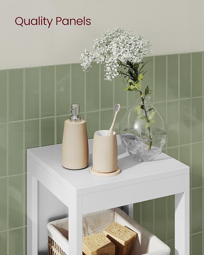 VASAGLE Storage Cabinet, Storage Organizer Rack Stand - Image 4