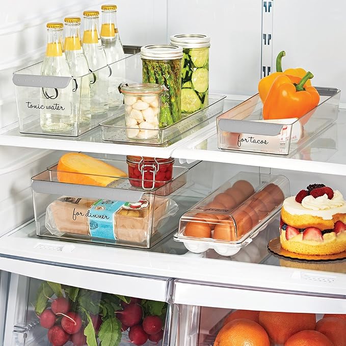 madesmart Premium Long Premium Fridge Bin, Organizer - Image 3