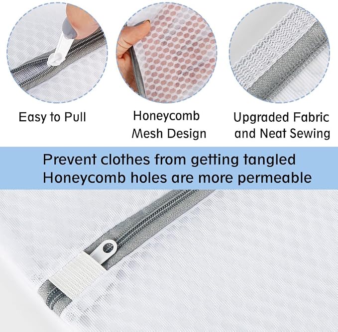 Vivifying Large Mesh Laundry Bags - Image 3
