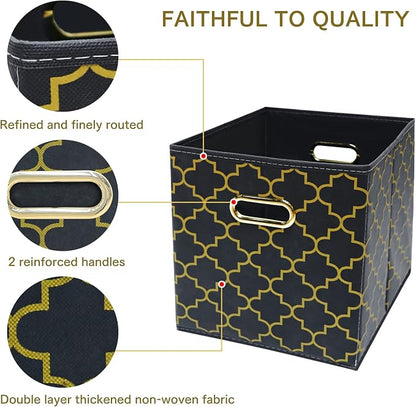 Fabric Cloth Storage Bins, Fabric Cube Organizer - Image 7