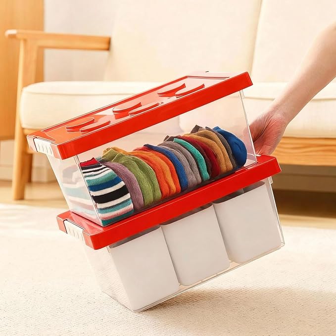 loobuu Plastic Storage Bins - Image 8