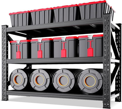 5000LBS Heavy Duty Storage Shelves, Rust Proof Large Metal Storage Rack by AXASIIO