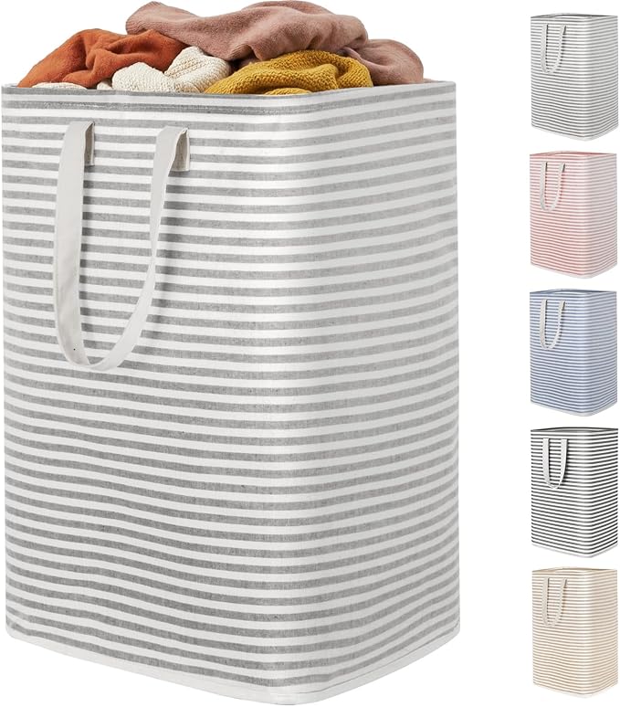 Lifewit 1 Pack Laundry Basket 80L Each, Collapsible Clothes Hamper by Lifewit