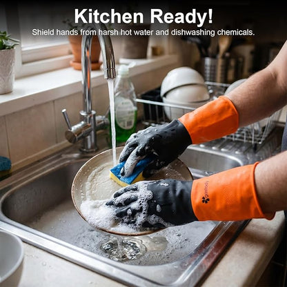 Gastody™ - Chemical Resistant Gloves, Heavy Duty Safety Work Gloves, Resist Acid - Image 6