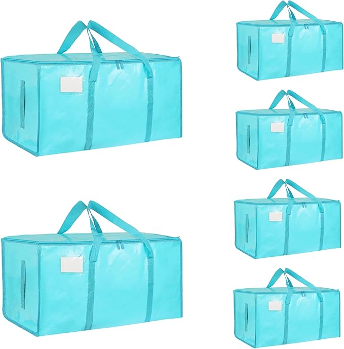 6 Pack-Extra Large Heavy Duty Moving Bags by Unknown