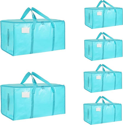 6 Pack-Extra Large Heavy Duty Moving Bags by Unknown