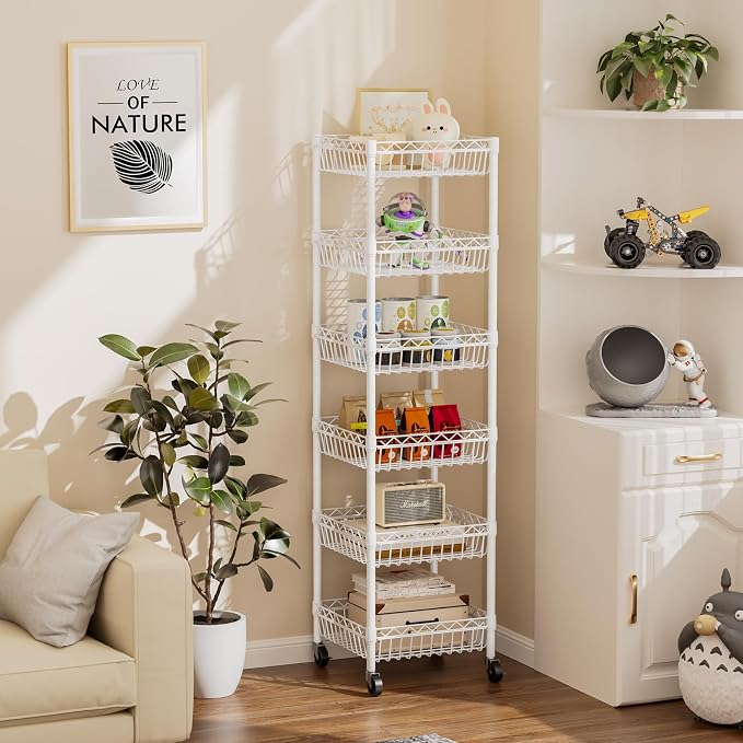SINGAYE Shelf 6 Tier Wire Shelving Unit - Image 8