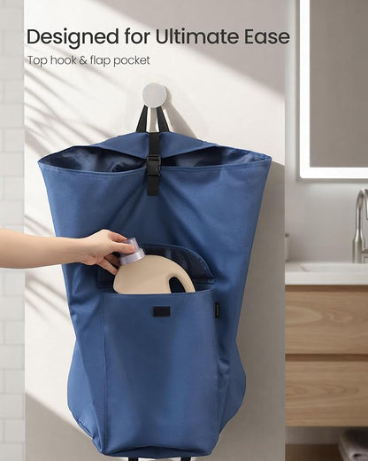 SONGMICS Laundry Bag, Laundry Backpack 31.7 Gallons, Heavy-Duty, Large - Image 5
