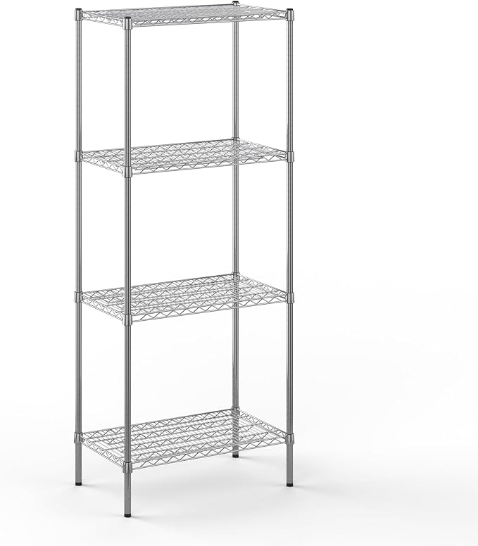 18" Deep x 30" Wide x 74" Height Wire Shelving Kit | 4-Tier | NSF Commercial by Regal+Altair