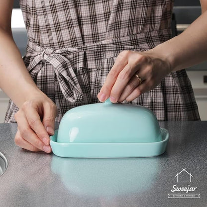 Sweejar Ceramic Butter Dish - Image 2
