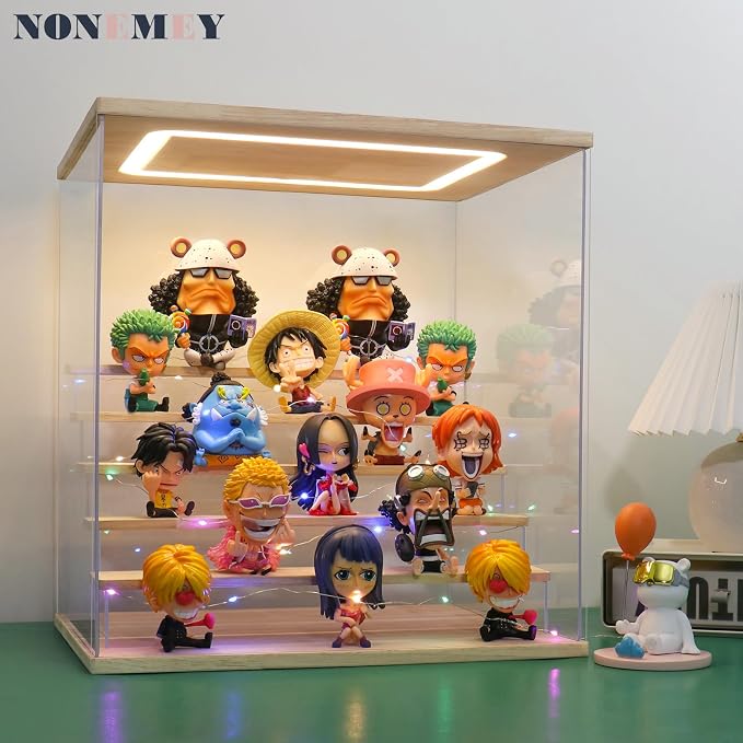 NONEMEY Clear Acrylic Display Case Stand - Image 7