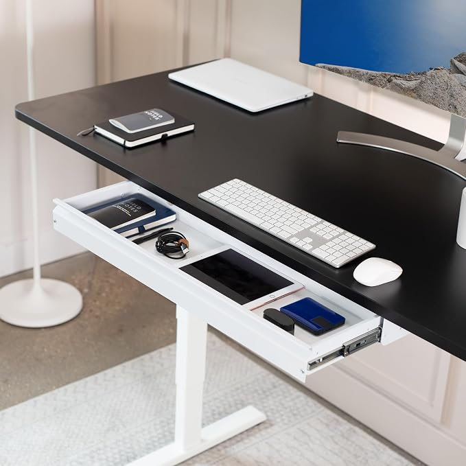 VIVO Large 33 inch Under Desk Slide Out Storage Drawer Organizer, DESK-DR33-W - Image 4