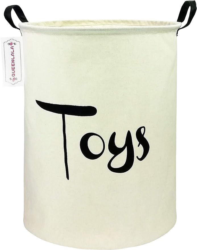 QUEENLALA Large Storage Basket, Laundry Hamper/Bathroom/Home Decor/Collapsible by QUEENLALA