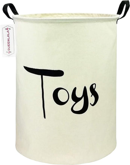 QUEENLALA Large Storage Basket, Laundry Hamper/Bathroom/Home Decor/Collapsible by QUEENLALA