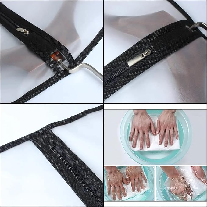 Dress Bags for Hanging Clothes12 PCS Transparent Waterproof Dustproof Bags for - Image 3