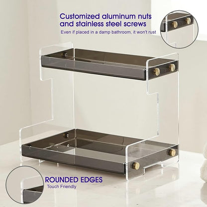NEWRAIN 2-Tier Bathroom Organizer Countertop - Image 3
