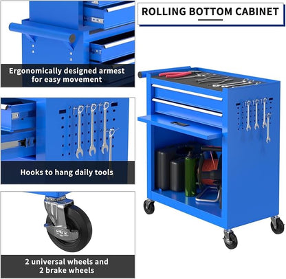 8-Drawer High Capacity Rolling Tool Box - Image 4