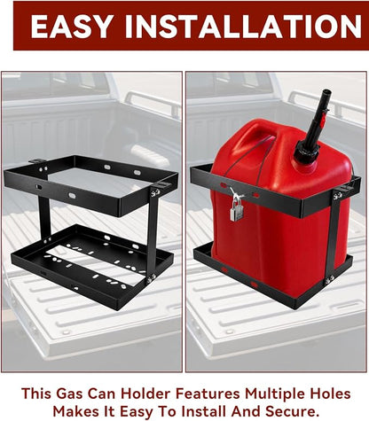 5 Gallon Gas Can Holder Compatible - Image 3