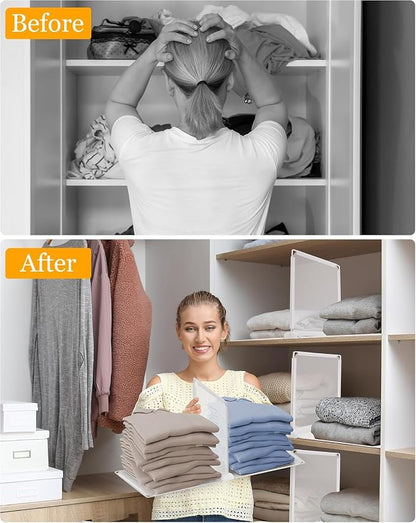 Shelf Dividers for Closet Organization, Portable Closet Shelf Divider, Closet - Image 4