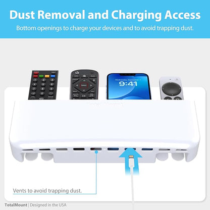 TotalMount Hole-Free Remote Holder – Eliminates The Need to Drill Holes in Your - Image 7