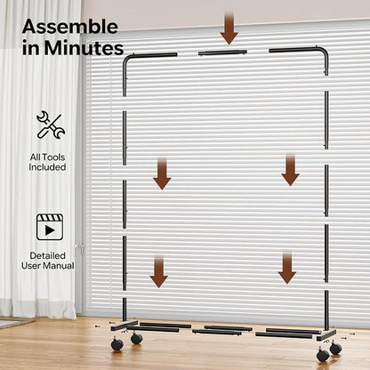 Simple Trending Clothing Rack for Hanging clothes, Portable Garment Rack - Image 7